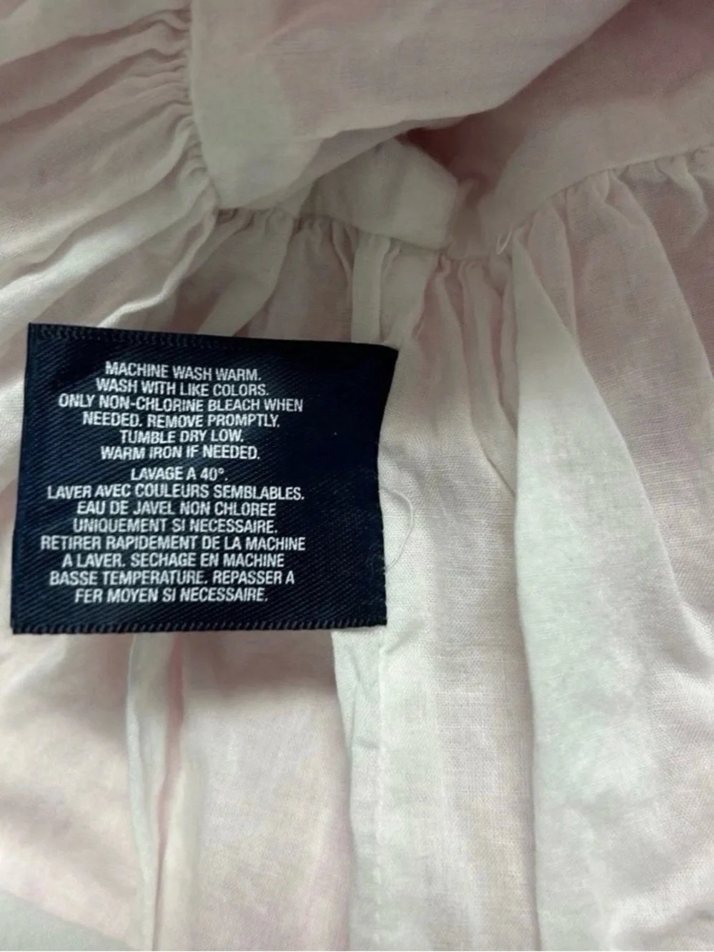 Girls Polo Ralph Lauren Formal Pink Seersucker Spring Or Summer Dress Size 4T